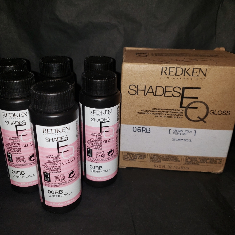 Redken Shades EQ 6RB Cherry Cola x 6! Ready to Ship!